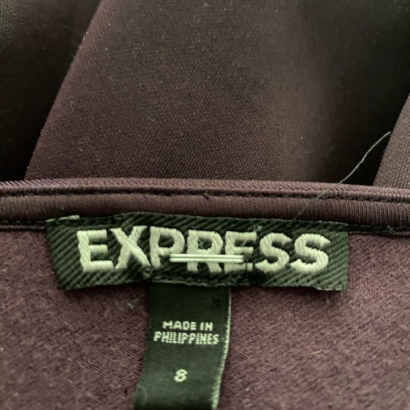 Express Woman’s Dress Size 8 Purple - Picture 5 of 6